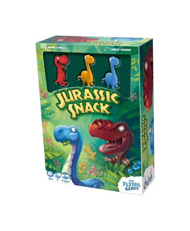 Jurassic Snack 3D box