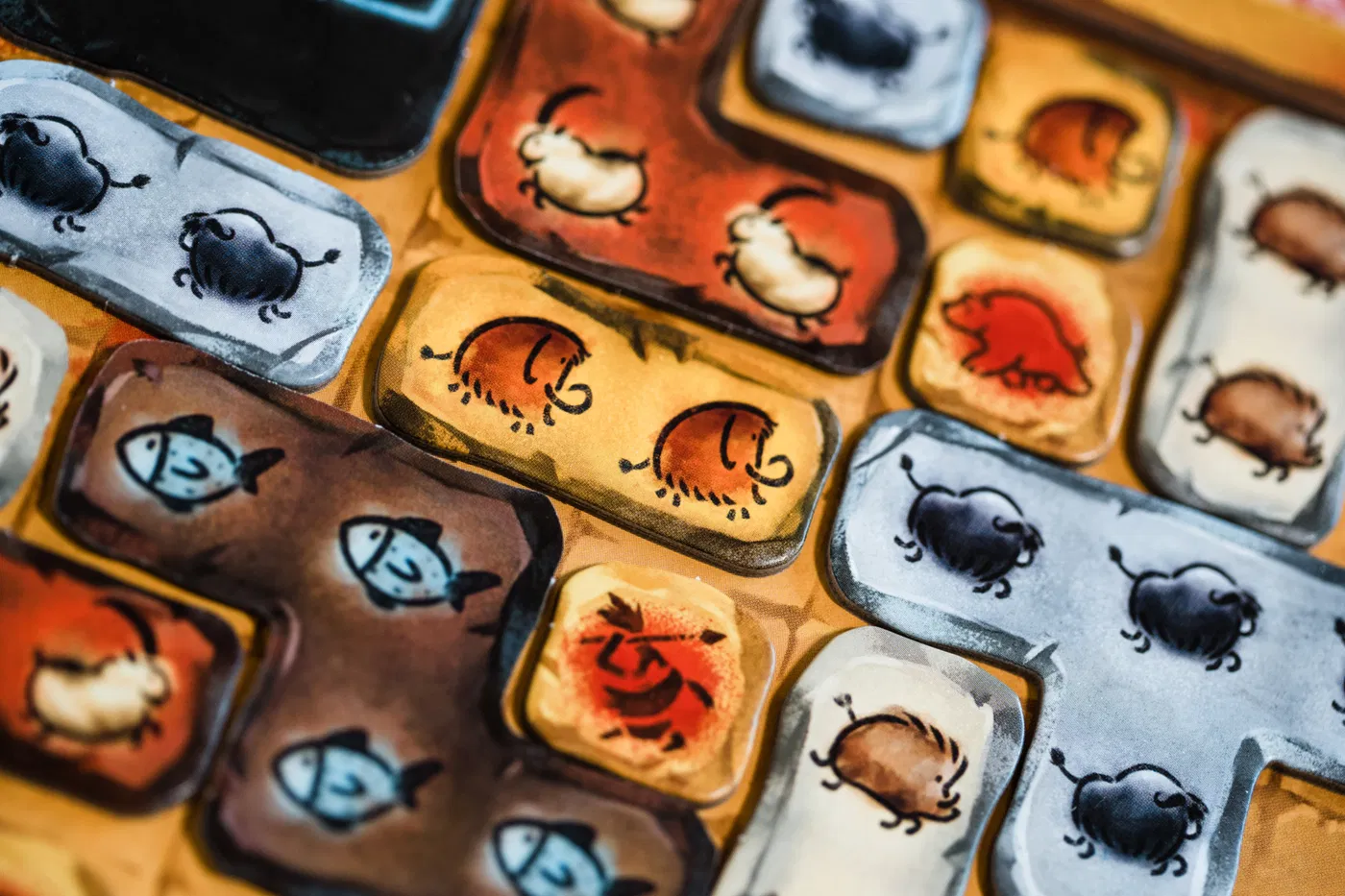 Prehistories game components