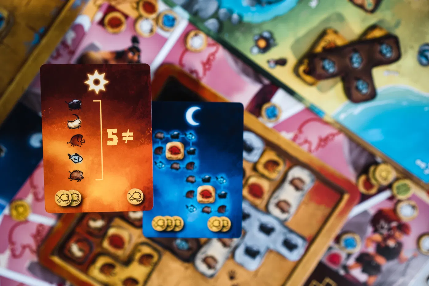 Prehistories game in progress